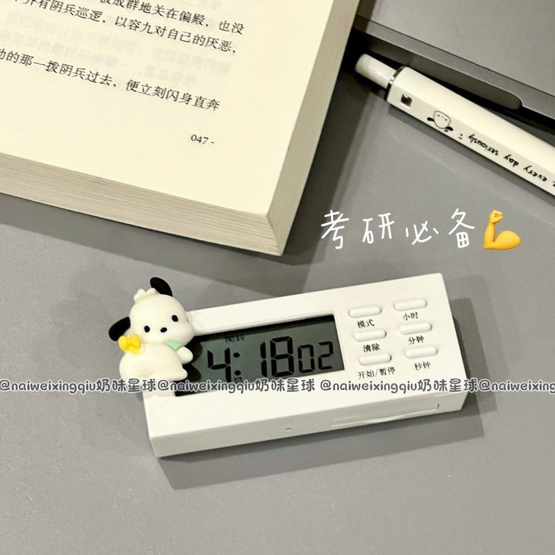 Ins Small Multi-Function Timer Student Time Management Postgraduate Entrance Examination Silent Reminder Mini Alarm - Image 3